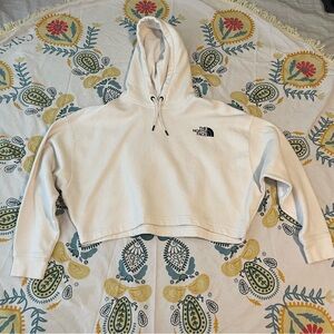 The North Face crop top hoodie